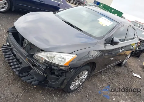 2013 Nissan Sentra Sv из США, поврежденный, VIN 3N1AB7AP4DL617674